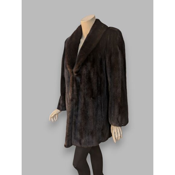 Dark Mink Jacket -Medium - Picture 5 of 8